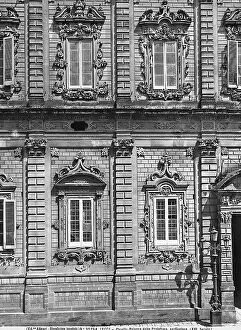 Images Dated 6th April 2012: Detail of the faade of the Building of the Government, or of the Prefecture, in Lecce
