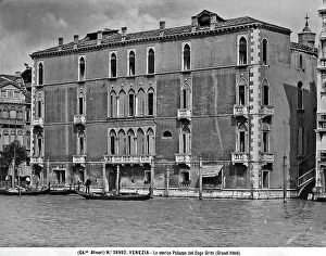 Images Dated 16th April 2012: Faade of the historic Palazzo del Doge Gritti, from which the building takes its name. Venice