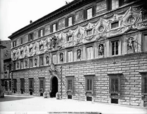 Images Dated 21st April 2011: The faade of Palazzo Spada, in Rome, in Lazio