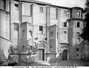 Images Dated 26th July 2006: Facade of the Church of Santa Maria dei Sette Dolori in Rome