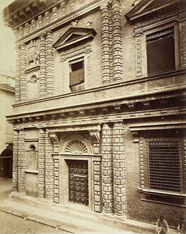 Images Dated 4th May 2011: Facade of Palazzo Fantuzzi in Bologna