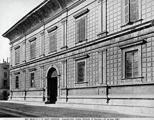 Images Dated 27th December 2012: The facade of Palazzo Raimondi, in Cremona. Architectural work created by Bernardino de Lera