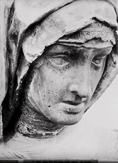 Images Dated 7th December 2012: Face of the statue of Judith, detail of Judith and Holofernes, late work by Donatello