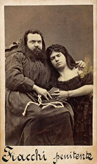 Images Dated 28th April 2011: 'Fiacchi penitente': portrait of a couple