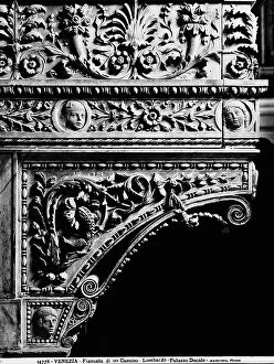 Images Dated 26th May 2010: Fireplace, marble, particular, Lombardo Pietro (1434 ca.-1515), National Archaeological Museum