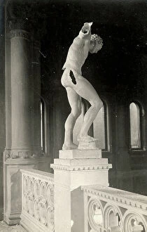 Images Dated 7th April 2010: First World War: statue damaged by bombs in the Museo al Santo, Padua