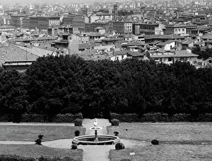 Ansicht von Florenz mit dem Dom und der Kathedrale von Santa Maria del Fiore