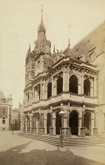 Images Dated 8th November 2011: Foreshortened image of Cologne's County Hall faade