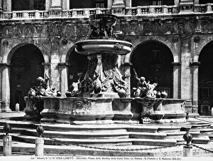 Images Dated 23rd April 2012: The Fountain of the Madonna, Loreto, by Carlo Maderno and Giovanni Fontana
