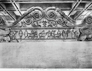 Images Dated 9th August 2011: Frieze of the altar of Ara Pacis, Rome