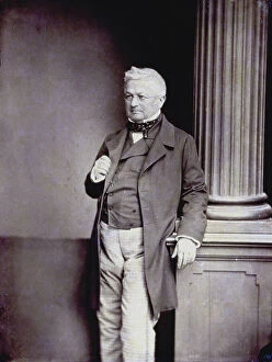 Images Dated 1st October 2008: Full-length portrait of the French politician Adolphe Thiers in elegant Nineteenth century clothing