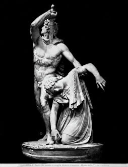 Images Dated 2nd March 2009: Galata killing himself together with his wife, Roman sculpture work copy of a Pergamum's original