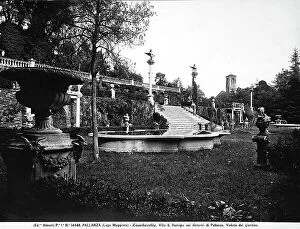 Images Dated 28th December 2012: The gardens of San Remigio Villa at Pallanza on Lake Maggiore