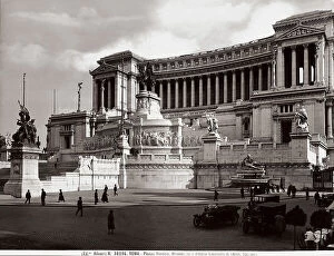 Images Dated 15th February 2008: General view from the Altar of the Fatherland or Monument to Victor Emmanuel II