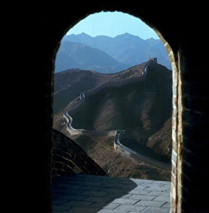 Images Dated 22nd May 2009: The Great Wall of China, mountain pass of Snanhaikjan, 1969