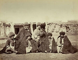 Images Dated 4th April 2011: Group of men from Caucasia