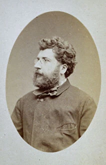 Images Dated 1st October 2008: Half-length portrait of the famous French composer Georges Bizet