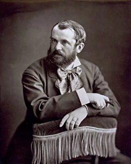 Images Dated 22nd December 2009: Half-length portrait of the French writer Gustave Droz