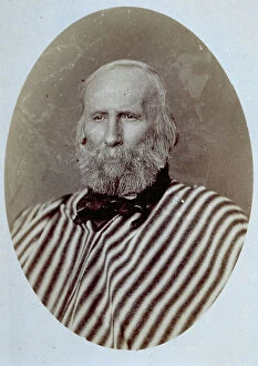 Images Dated 26th October 2010: Half-length portrait of Giuseppe Garibaldi