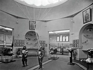Images Dated 4th April 2012: The hall of aeronautics in the Science History Exhibition held in Florence in 1929