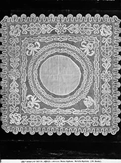 Images Dated 27th April 2012: Hand-crafted Abruzzo lace, conserved in the Museo Nazionale d'Abruzzo, in L'Aquila