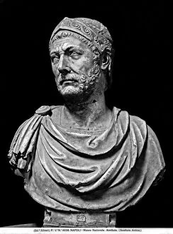 Images Dated 25th July 2011: Hannibal; Roman bust in the National Archaeological Museum, Naples