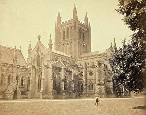 Images Dated 5th May 2011: Hereford Cathedral, England