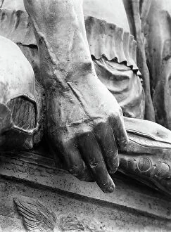 Images Dated 7th December 2012: Holofernes hand, detail of Judith and Holofernes, late work by Donatello