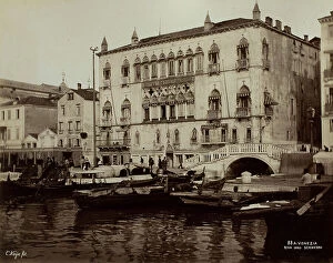 Images Dated 25th January 2011: The Hotel Danieli on the Bank of the Schiavoni, Venice