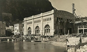 Images Dated 26th April 2012: Hydroelectric plant Piave-S. Croce: new central station of Fadalto