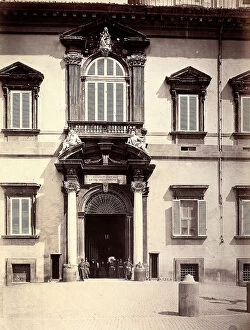 Images Dated 8th February 2010: The image shows the entrance to the Palazzo del Quirinale in Rome
