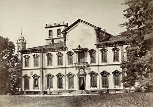 Images Dated 13th May 2011: The image shows the faade to the park, of Villa Ghirlanda Silva, in Cinisello Balsamo