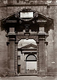 Images Dated 16th March 2011: Inner facade of Porta Pia as designed by Michelangelo (1561-1564), in Rome