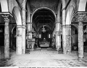 Images Dated 2nd April 2012: Interior of the Cathedral of S. Ciriaco, Ancona