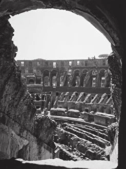 Images Dated 6th June 2003: Interior of the Colosseum