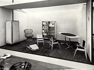 Images Dated 4th August 2010: Interior design items by the architect Franco Albini, presented at the IV Triennale in Milan in 1951