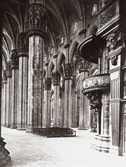 Images Dated 4th March 2008: Interior detail of Milan's Cathedral