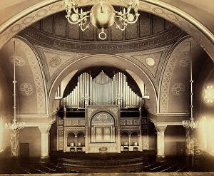Images Dated 13th May 2011: Interior of New York's Synagogue