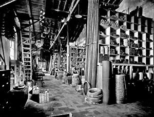 Images Dated 22nd March 2011: Interior of the Officine Galileo: warehouse for various materials