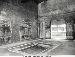 Images Dated 11th April 2005: Interior of the Villa of Mysteries in Pompeii