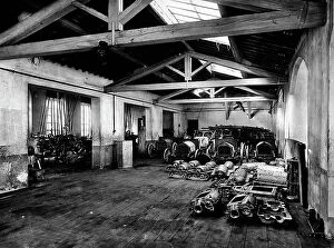 Images Dated 22nd March 2011: Interior of the workshop of the Florentia automobile factory, Florence
