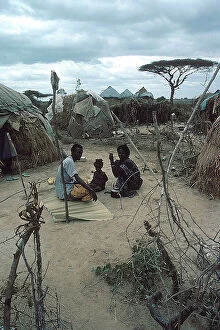 Images Dated 16th November 2009: Jalalaxi: Ogaden. Inside a refugee camp