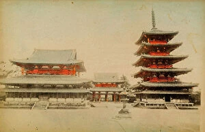 Images Dated 17th November 2011: Japanese pagodas