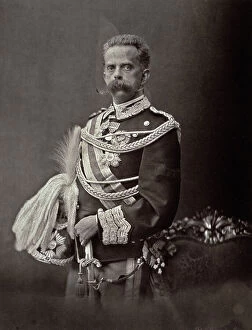 Images Dated 3rd November 2010: The King of Italy Umberto I of Savoy in dress uniform