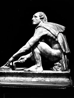 Images Dated 28th May 2008: The Knife-grinder, The Uffizi Gallery, Florence