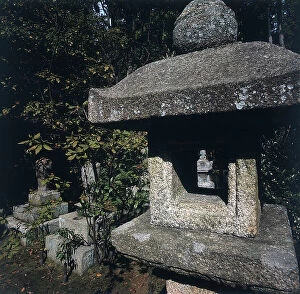 Japan: Kobe. Shofukuji Zen monastery. The cemetery of the monks