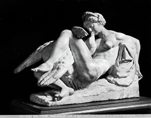 Images Dated 25th September 2009: Leda with the swan, marble by Bartolomeo Ammannati, Bargello National Museum, Florence
