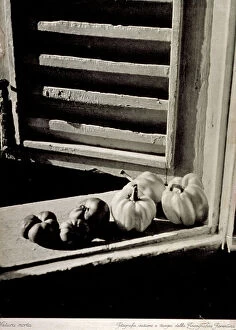 Images Dated 3rd May 2010: Still life study: on a window sill, in the foreground, tomatoes and peppers have been arranged