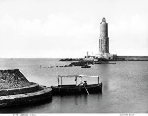 Images Dated 8th March 2010: Lighthouse of Leghorn's Port