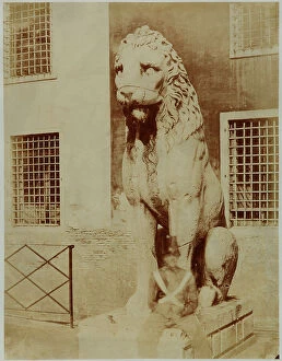 Images Dated 13th October 2009: The lion of Venice Arsenale
